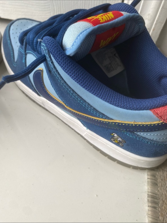 Nike SB Blue Multi Skate Shoes main image 6